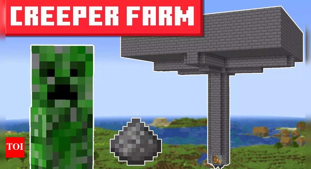 How to build a creeper farm in Minecraft | Esports News