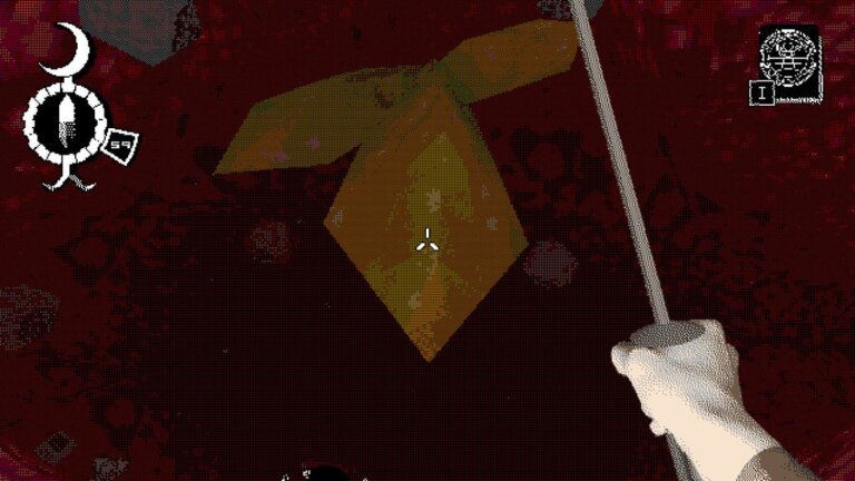 I defeated a bird by talking to it about the Bible in this lo-fi first-person RPG where you're a 19th century daemon summoner