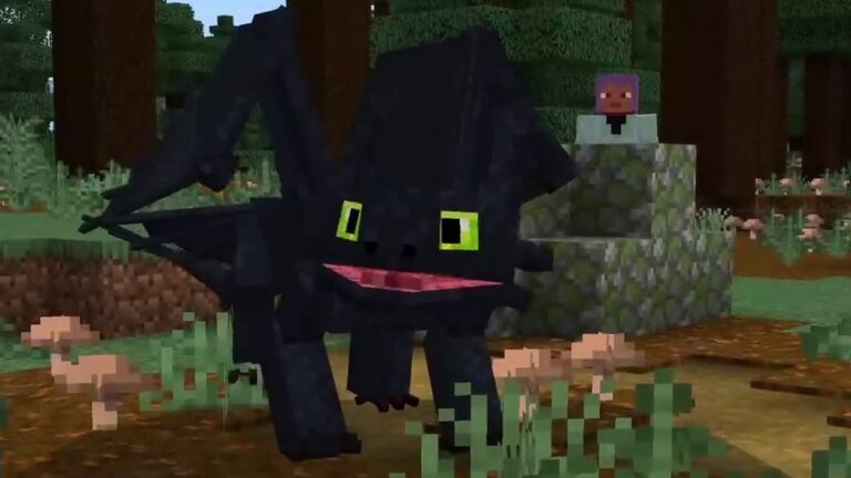Minecraft - Official How to Train Your Dragon Add-On Trailer