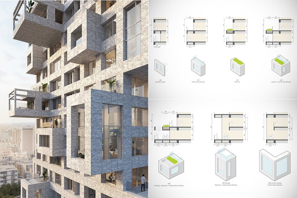 MVRDV's 'Out of the Box' Project Looks Like a Building Pulled Straight from Minecraft