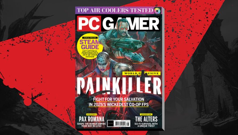 PC Gamer magazine's new issue is on sale now: Painkiller