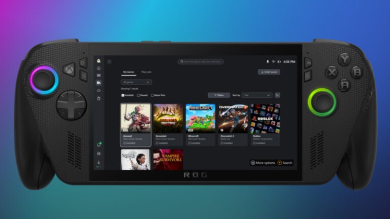 Xbox's New 'Aggregated Gaming Library' For PC Gives Look At What To Expect With ROG Xbox Ally