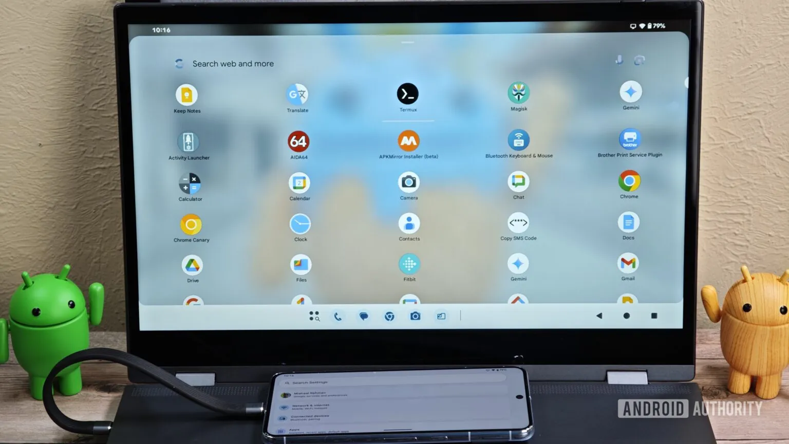 Android's Desktop Mode Now Features App Pinning to Taskbar