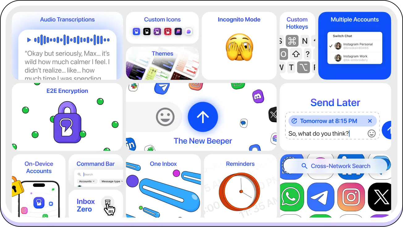 Beeper Just Got Smarter with On-Device Messaging and a New Plus Plan