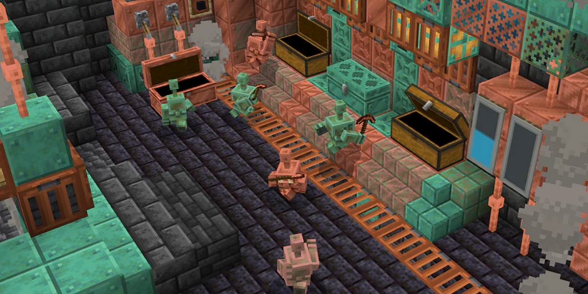 Chaotic hoarders beware, Minecraft is about to get an invasion of copper golem housekeepers