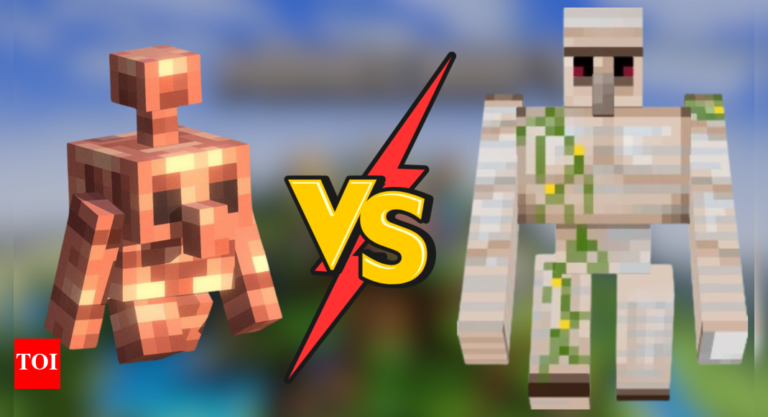 Copper Golem vs Iron Golem: Which is better in Minecraft? | Esports News