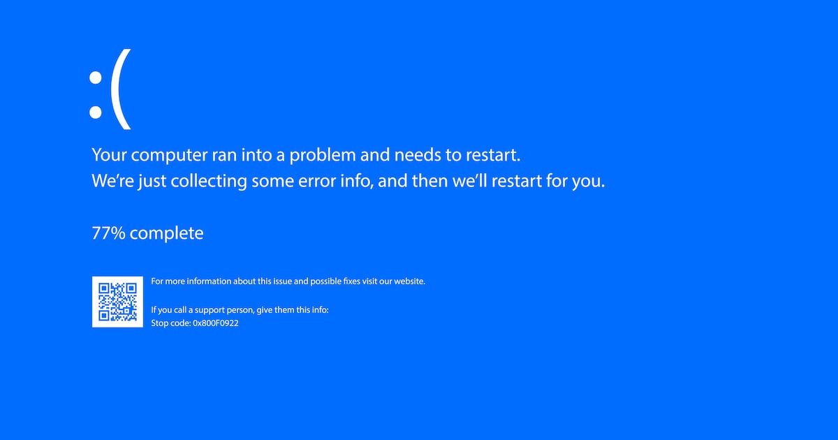Goodbye, blue screen of death. I won’t miss you