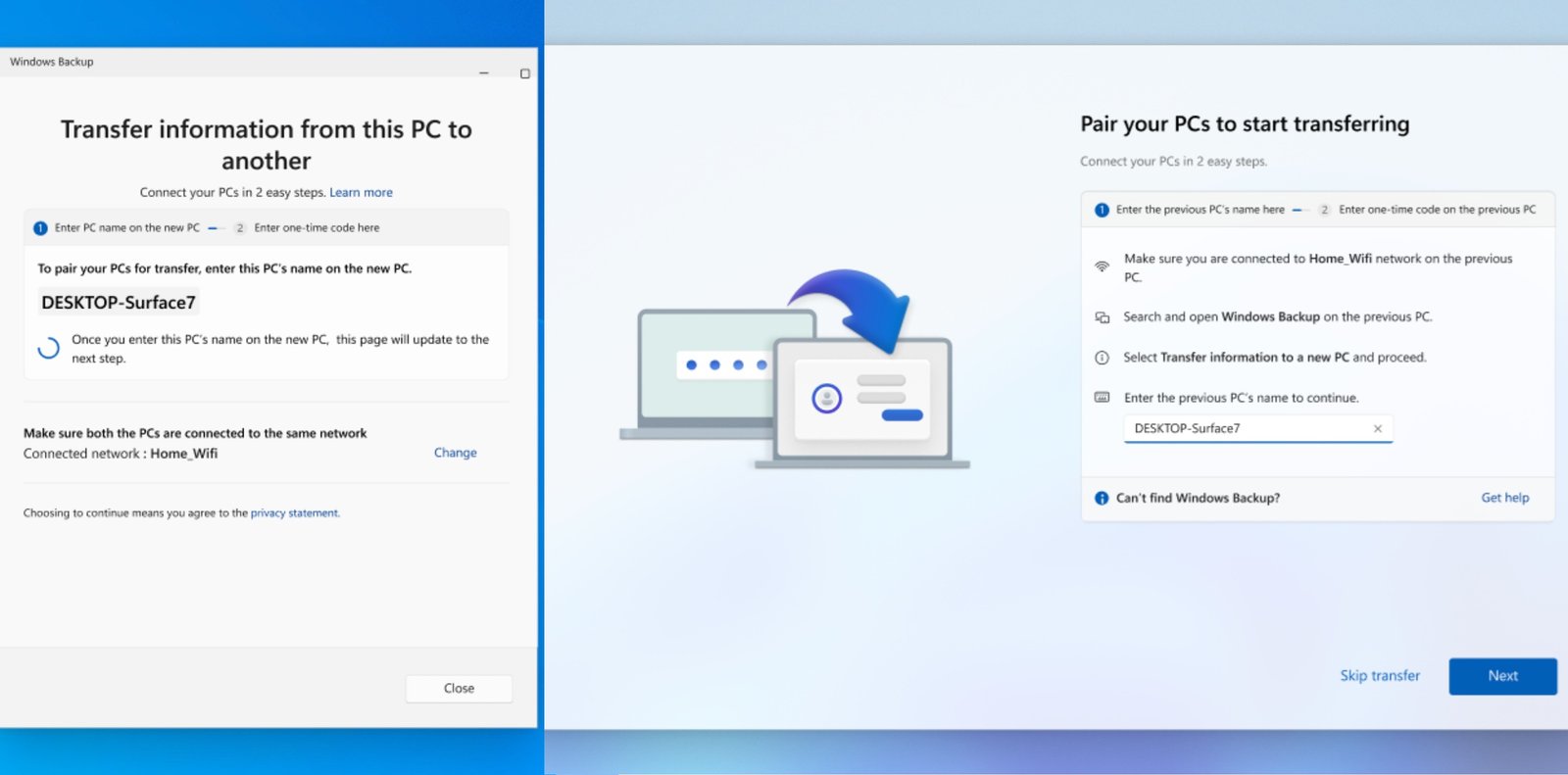 Microsoft confirms new Windows 11 migration tool, like Windows 7 Easy Transfer