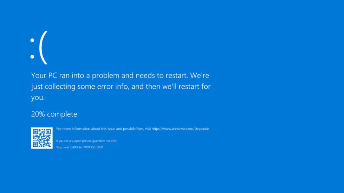 Microsoft says the Blue Screen of Death was "a source of anxiety and frustration," which is why they changed it