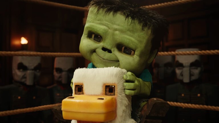 Minecraft adds the viral Lava Chicken song from the movie into the game, but to get it you'll need to defeat a foe so rare I've not even seen one in my 16 years of playing