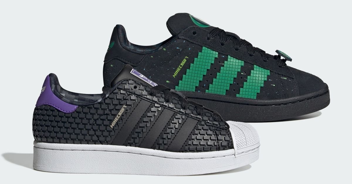 Minecraft x Adidas Unveil Kids-Exclusive “Enderman” Pack for Halloween