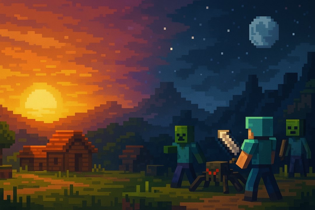 New Minecraft Server âDay and Nightâ to Launch Open Beta on July 26th, Introducing a Revolutionary Survival PvP Cycle