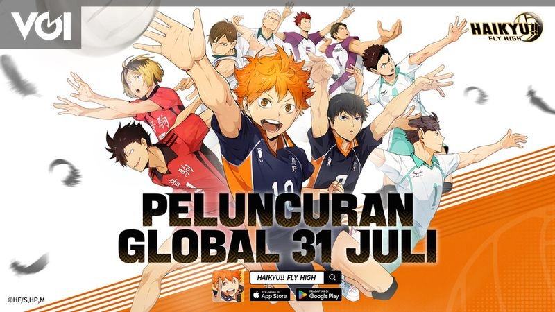 The Game Mobile Adaptation Anime HAIKYU!! Will Be Released July 31 On IOS And And Android