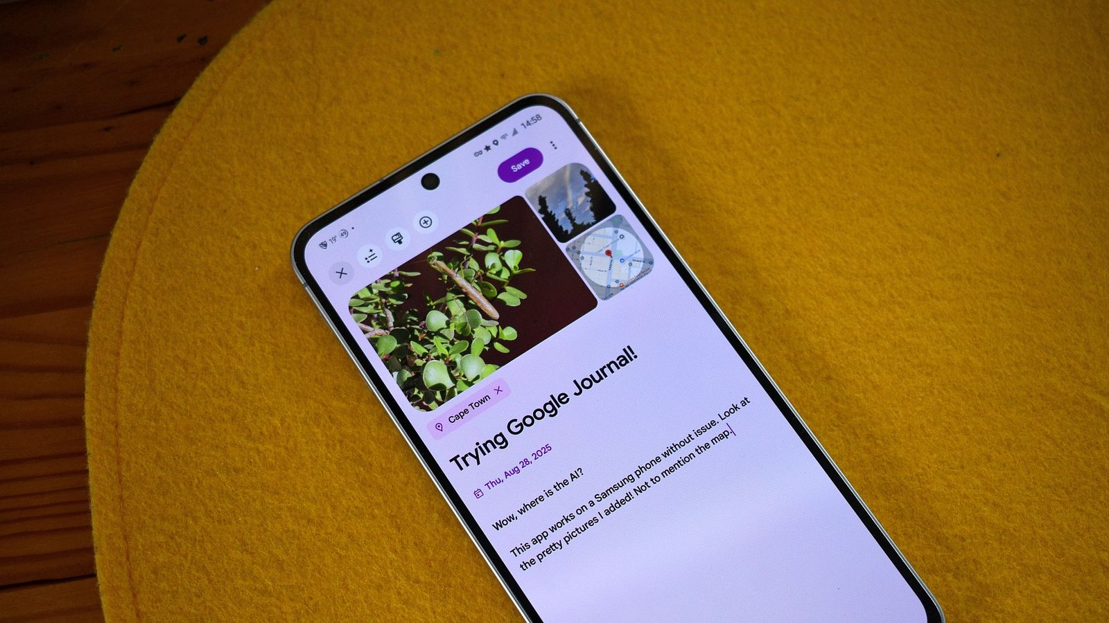 I installed Google Journal on my Samsung, and you should too