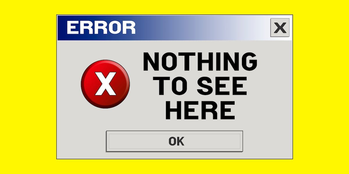 Latest Windows patches cause false error to appear