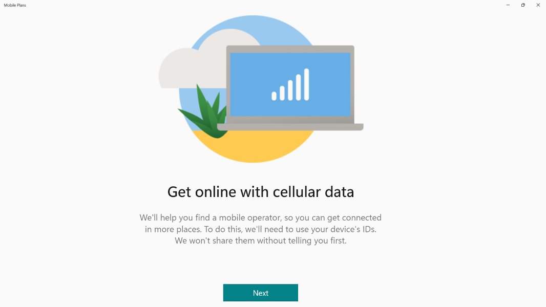 Microsoft is Removing the Mobile Plans App from Windows 11
