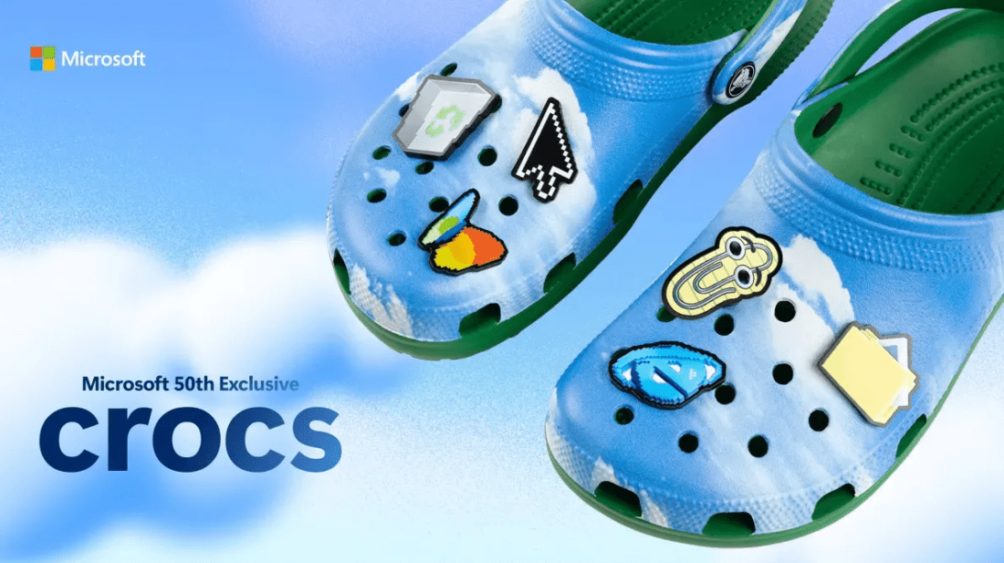 Microsoft's Windows XP Crocs Might Be a Grail