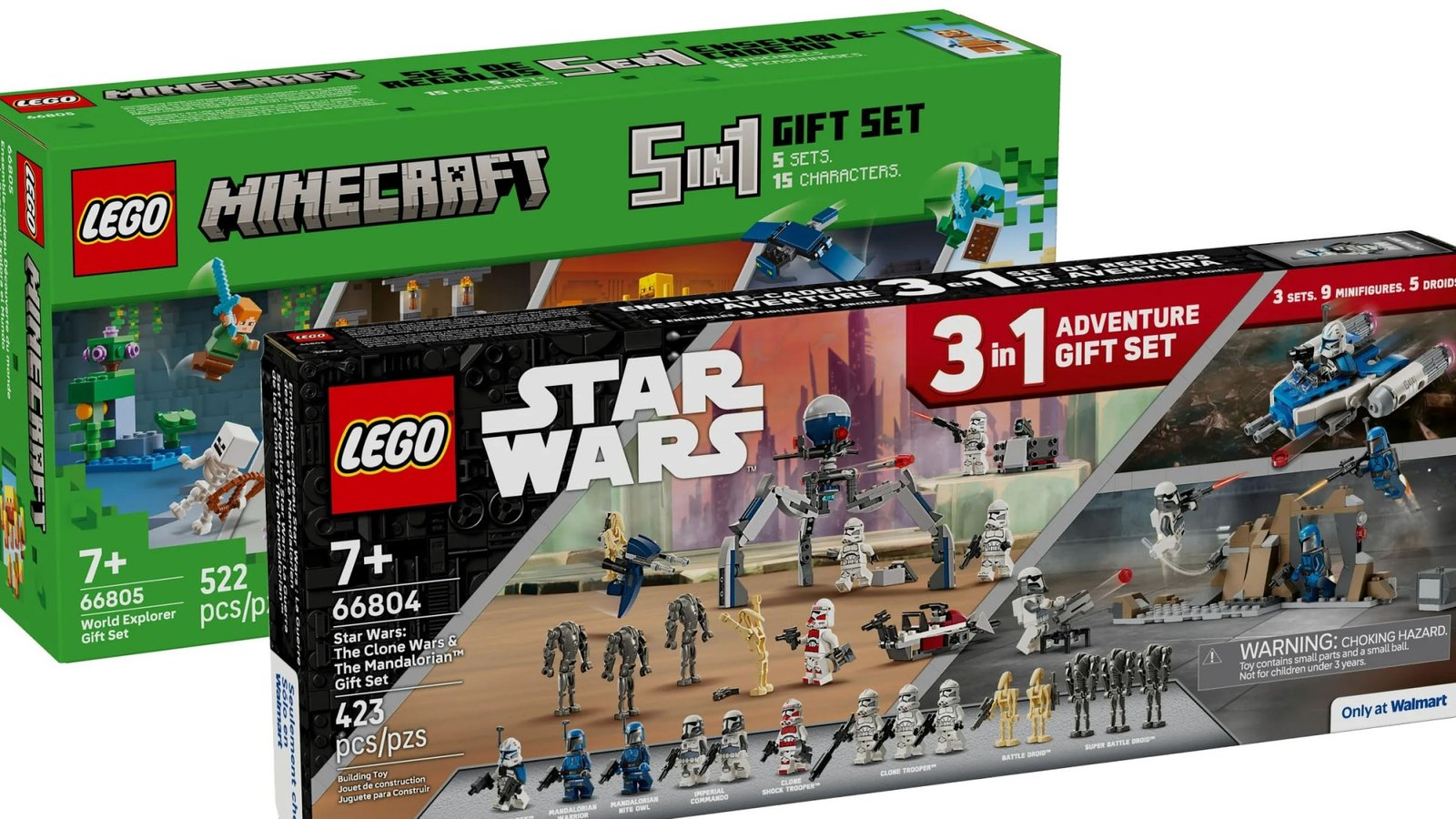 These New LEGO Star Wars and Minecraft Gift Sets Are Big Bundle Deals