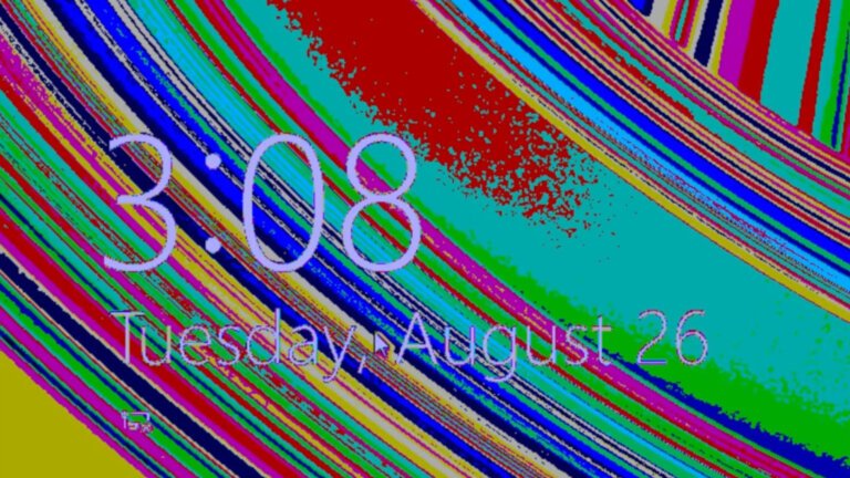 Windows 8.1 graphics get bit-crushed into working in 40-year-old EGA graphics mode — less than half-megapixel display mode is limited to 16 colors
