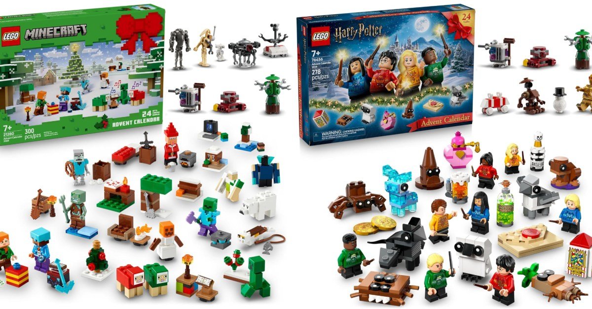All 2025 LEGO Advent Calendar sets now at Amazon lows from $25: Star Wars, Minecraft, Harry Potter, Frozen, more