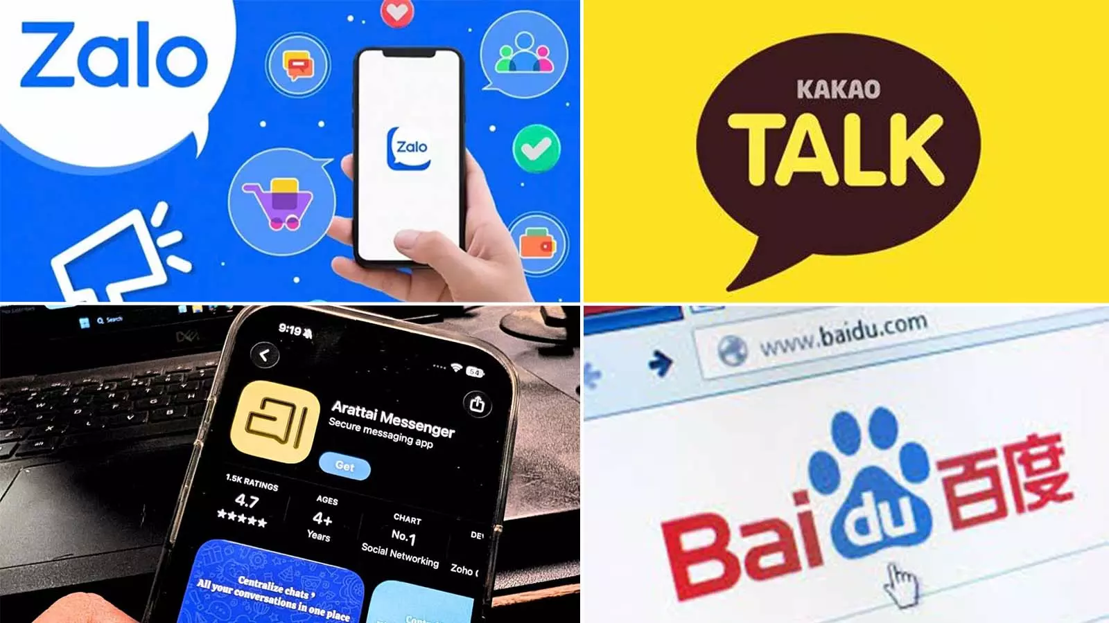 Arattai gets flak for Tamil name; check out titles of 5 other global apps