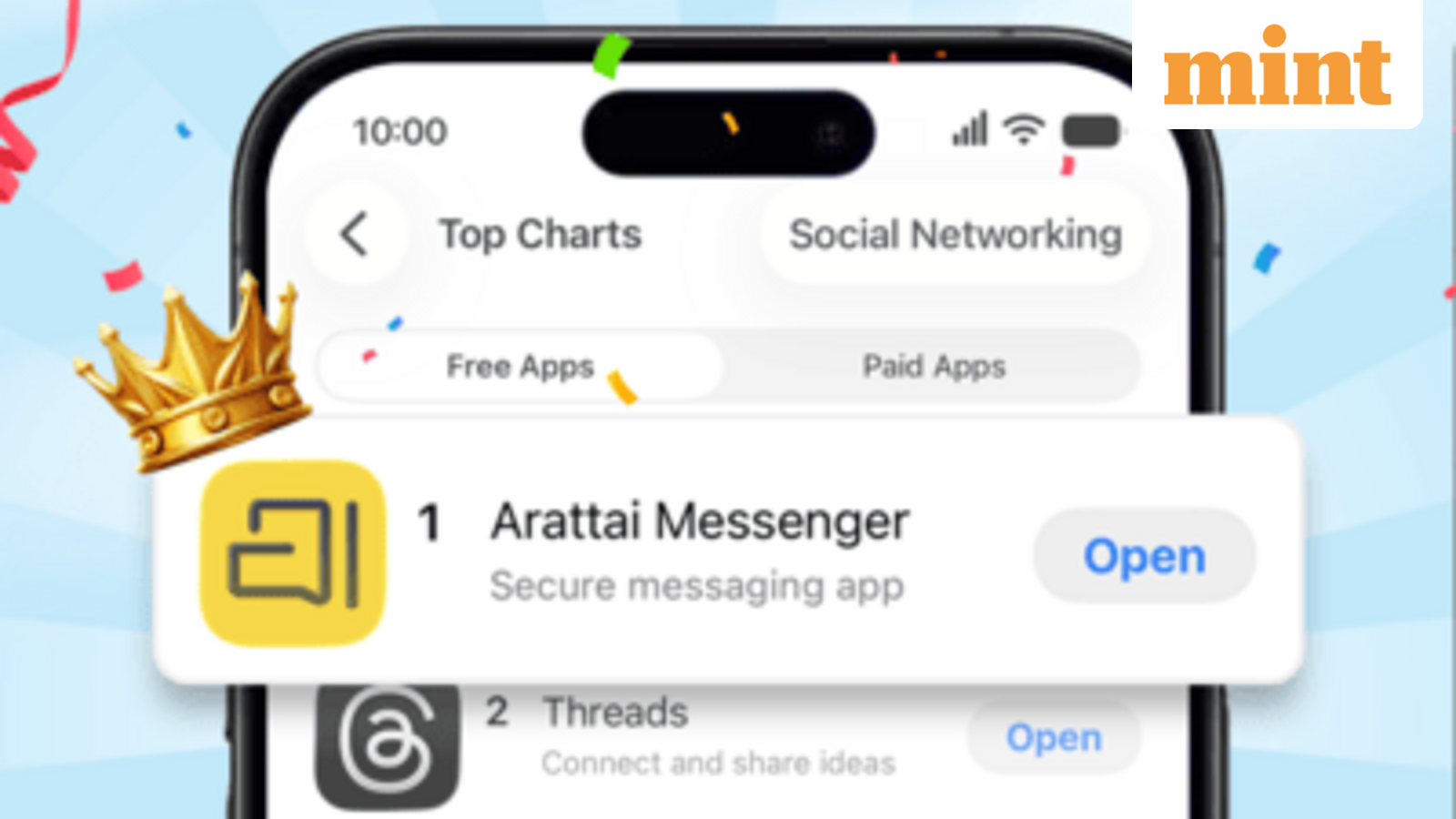 Arattai tops App Store social networking chart: What Zoho’s messaging platform offers, is it free| FAQs Explained
