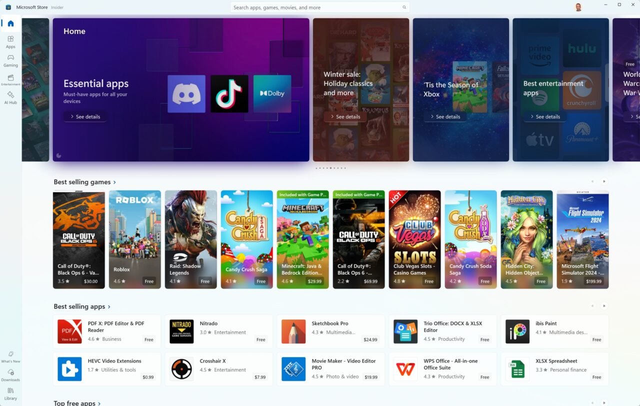 Microsoft Removes Store Registration Fee to Attract More Individual Developers