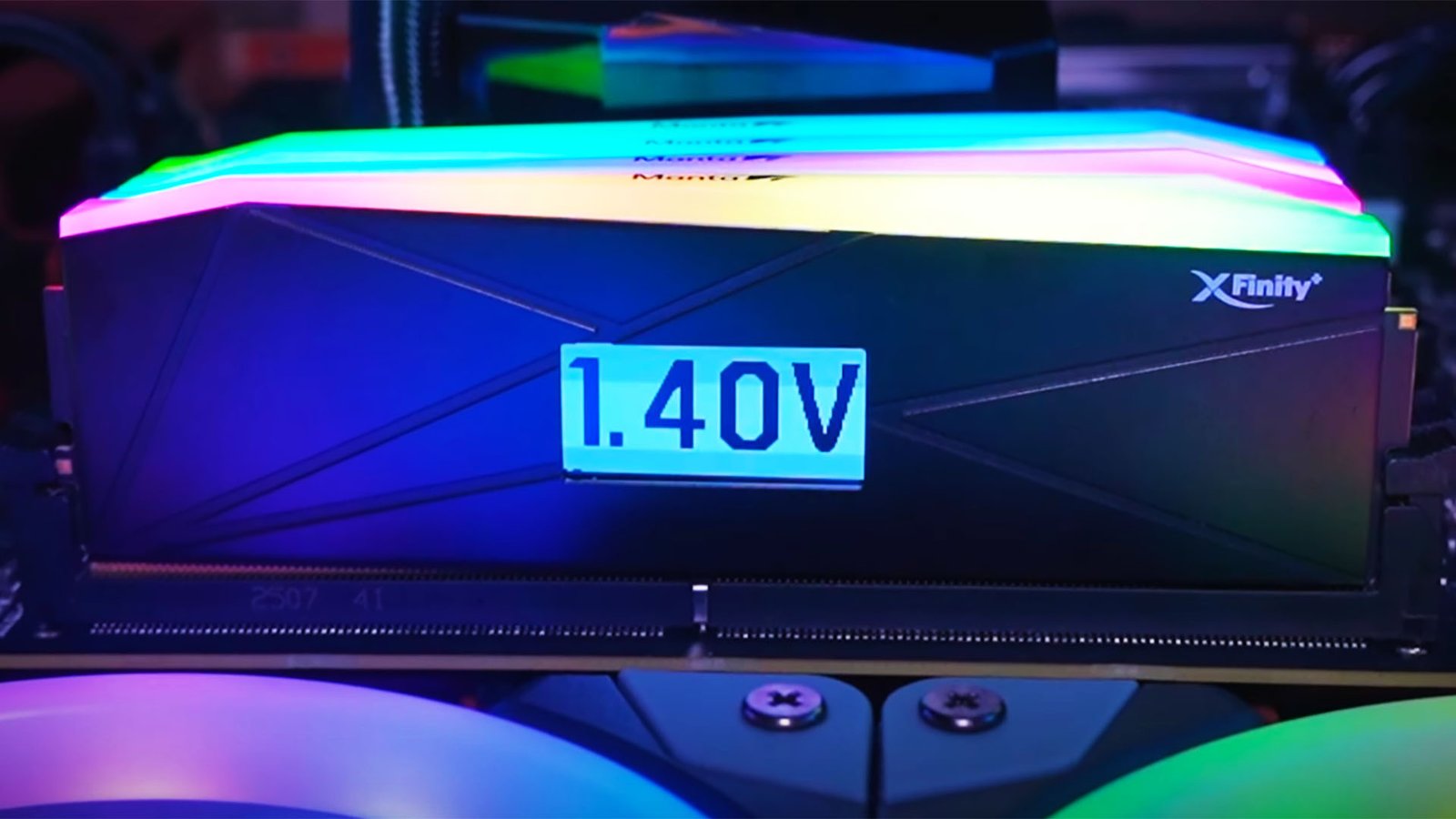 Now you can even get an OLED screen in your RGB PC gaming RAM