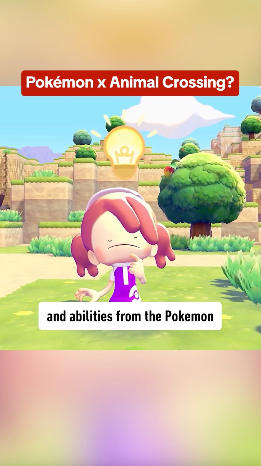 Pokémon Pokopia Looks Like Animal Crossing and Minecraft