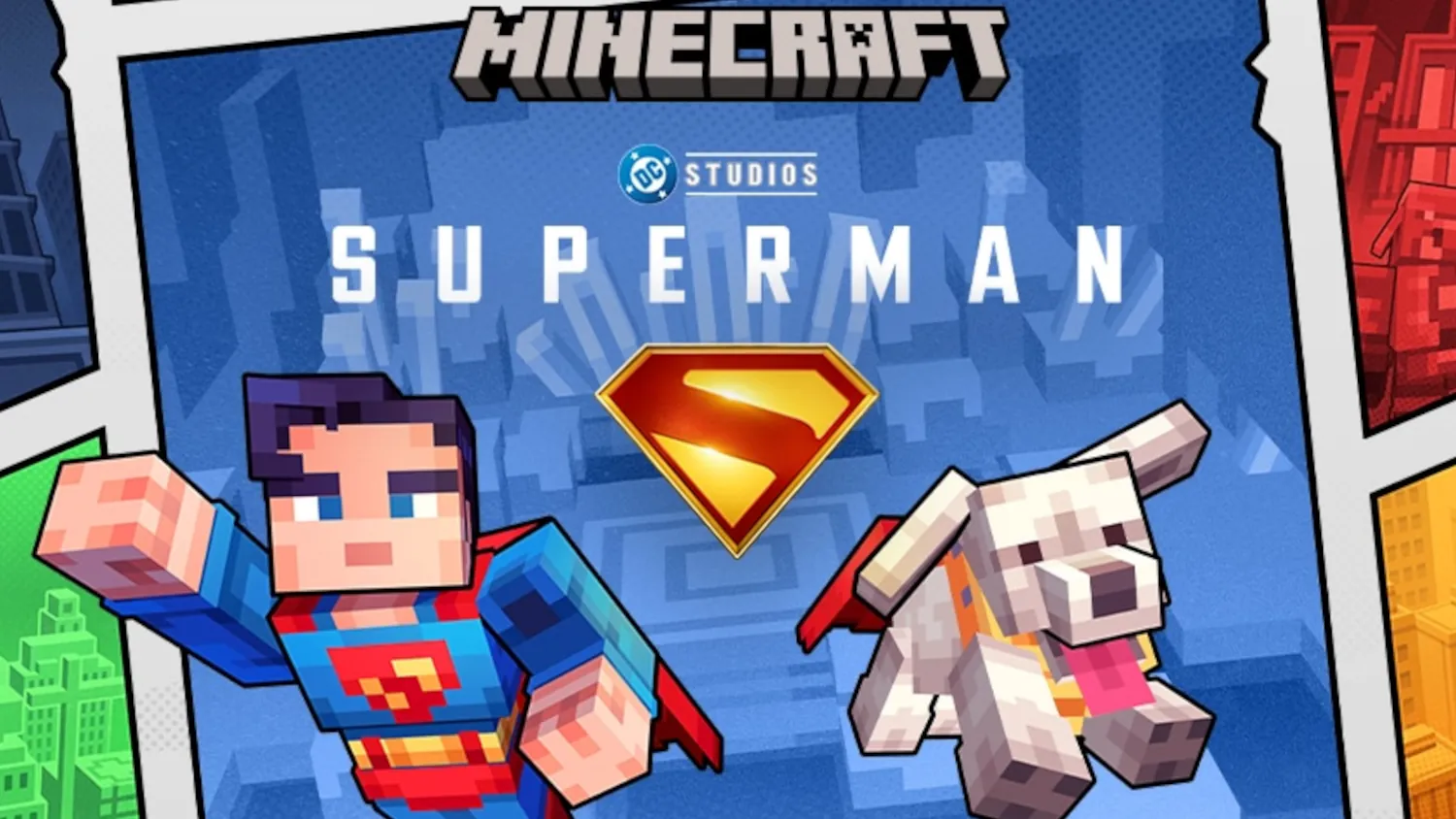 Superman Comes to Minecraft with New DLC
