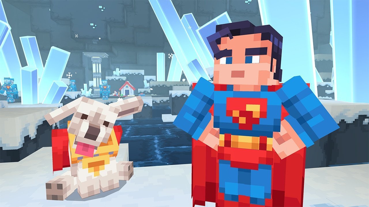 Superman saves Minecraft in new DLC