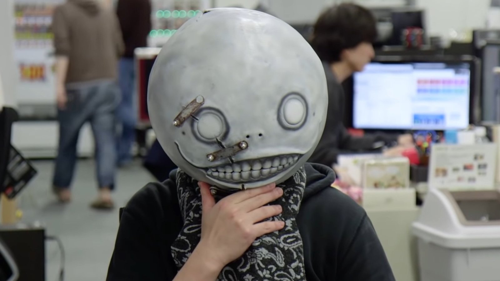 Yoko Taro wanted Nier: Automata to be 'a story I'd have trouble grasping myself,' so job done, then goes on amazing extended digression about cubes and 'aspiring to perfect' them
