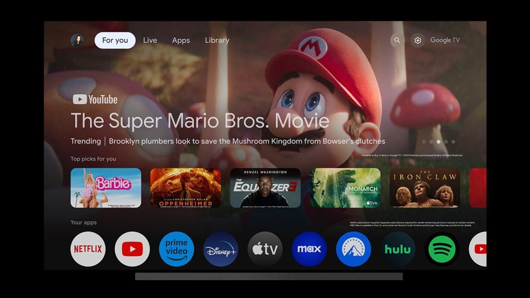 Your Google TV homescreen might not look so stale, as a redesign enters testing