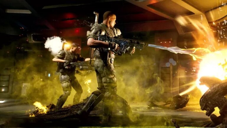 A sequel to Aliens: Fireteam Elite is almost certainly in development, having briefly burst onto the ESRB's website