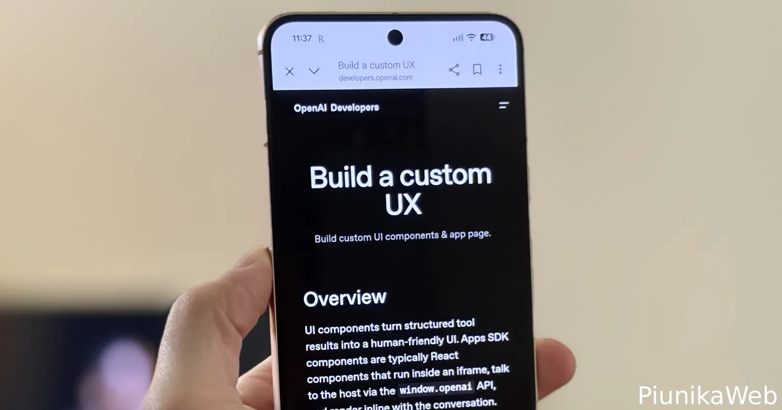 Chrome WebView's top bar stuck in light mode when using Google app on Android