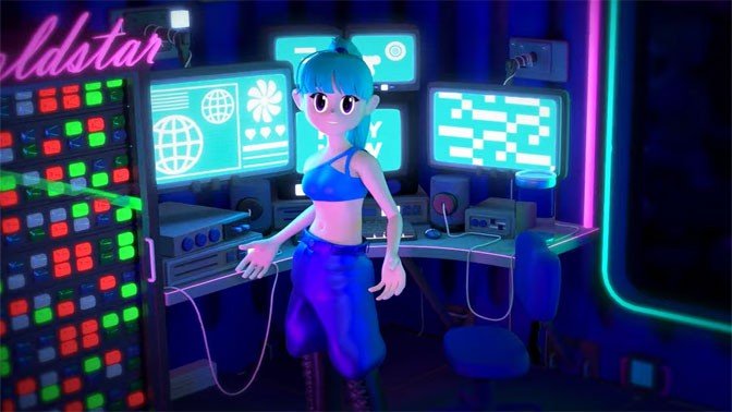 Cozy Cyberpunk MMO m00m World Launches For Free On Android and IOS