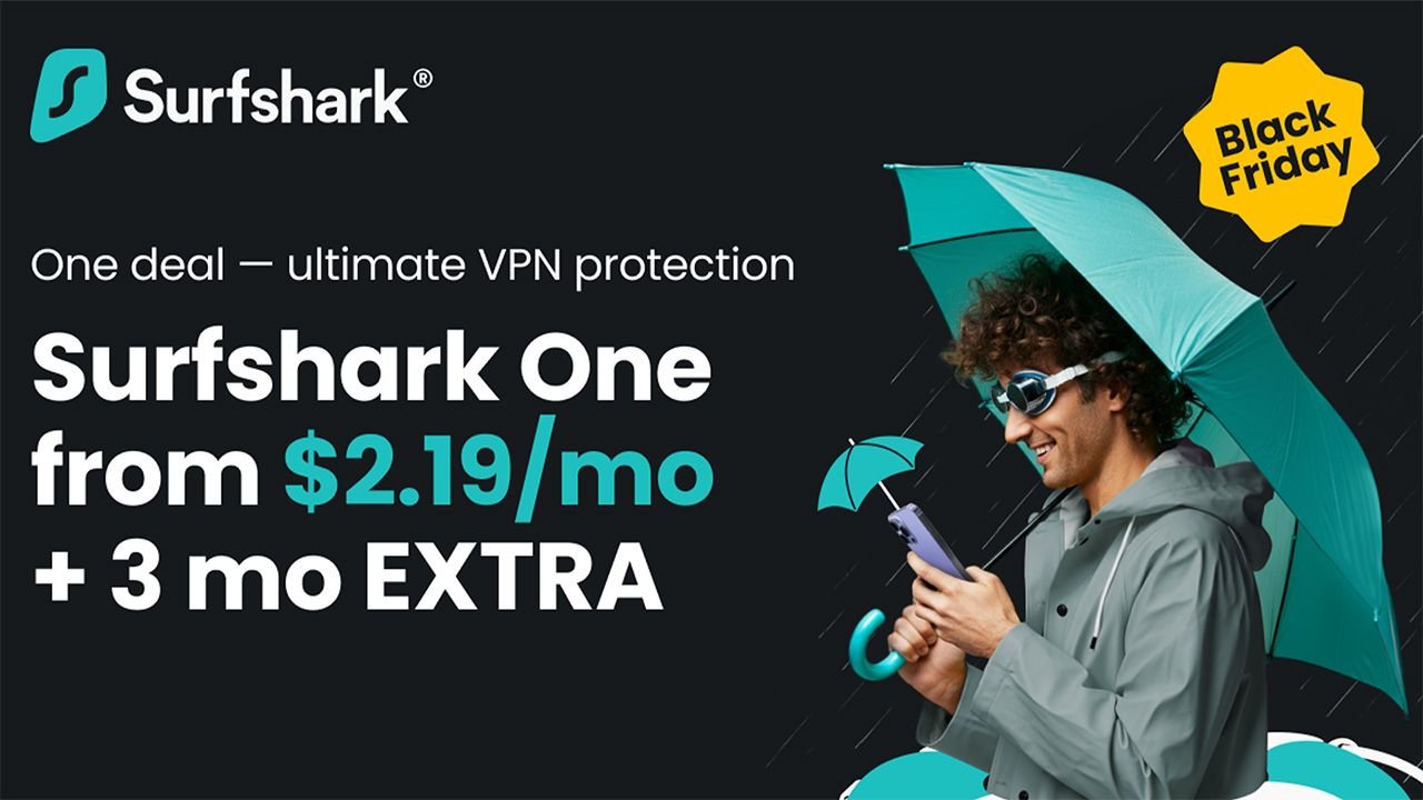 Get award-winning antivirus for $0.20 per month with Surfshark's early Black Friday VPN deal