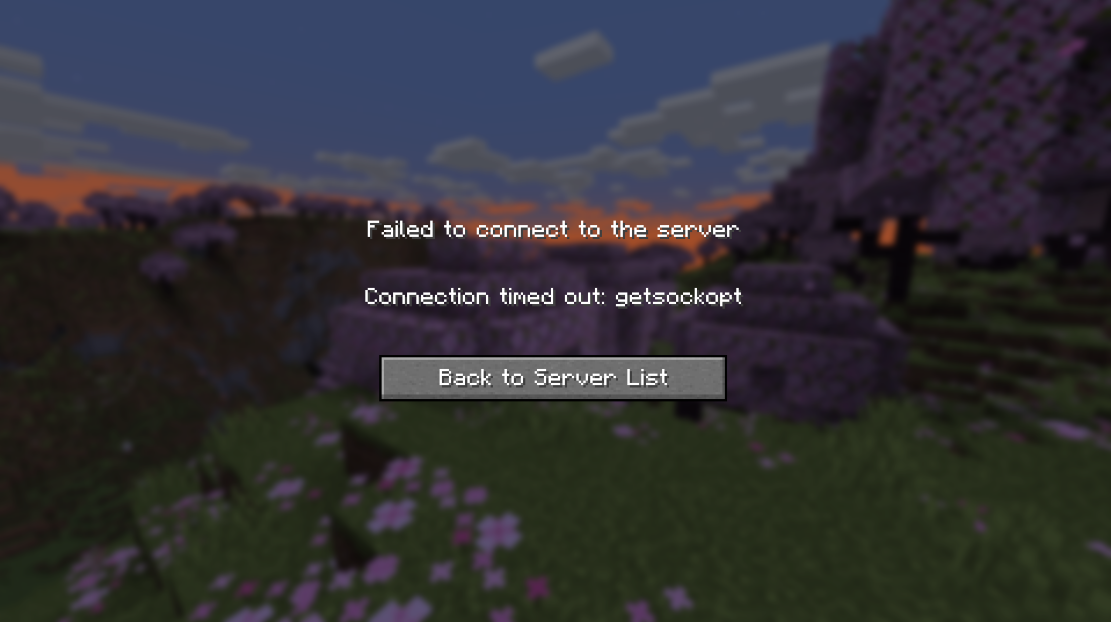 How to Fix the GETSOCKOPT Error in Minecraft