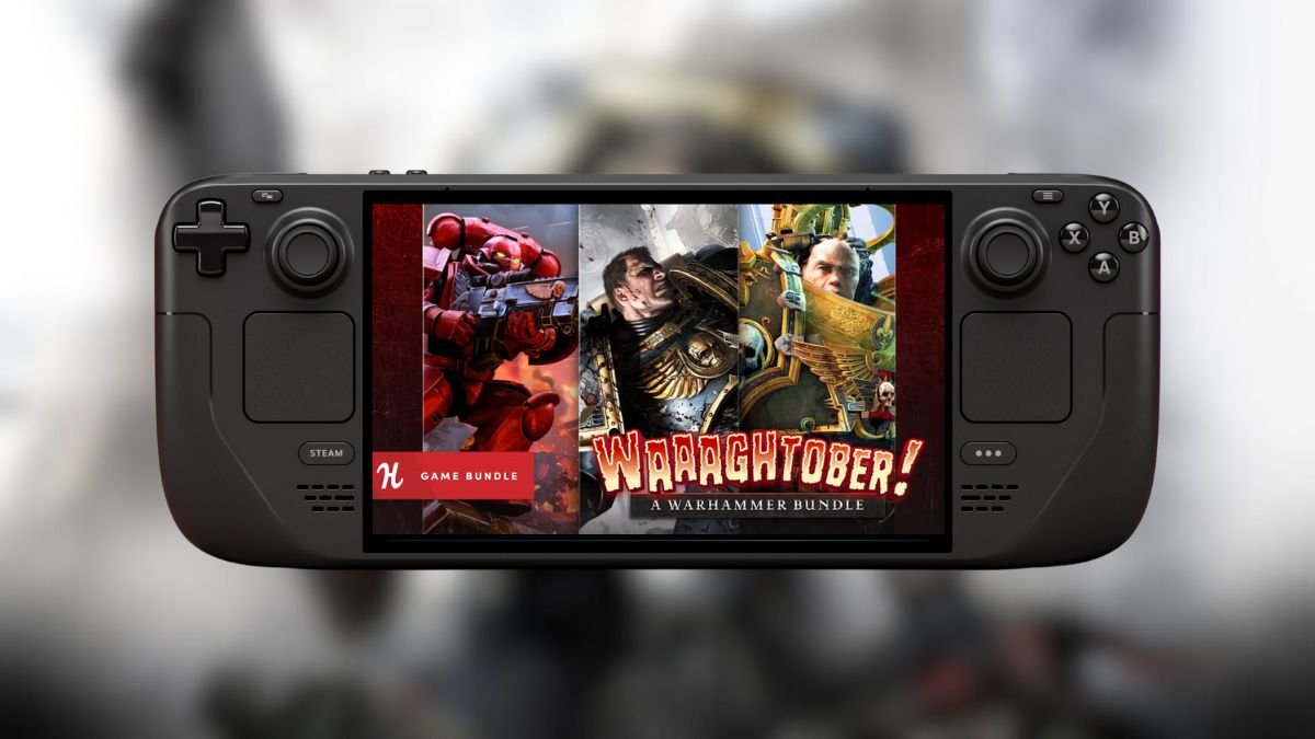 Humble's October Warhammer bundle is offering $344 worth of Steam Deck games for only $12