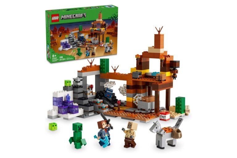 LEGO Minecraft The Badlands Mineshaft Set Is Going for Peanuts as Amazon Clears Out the Last Few Units