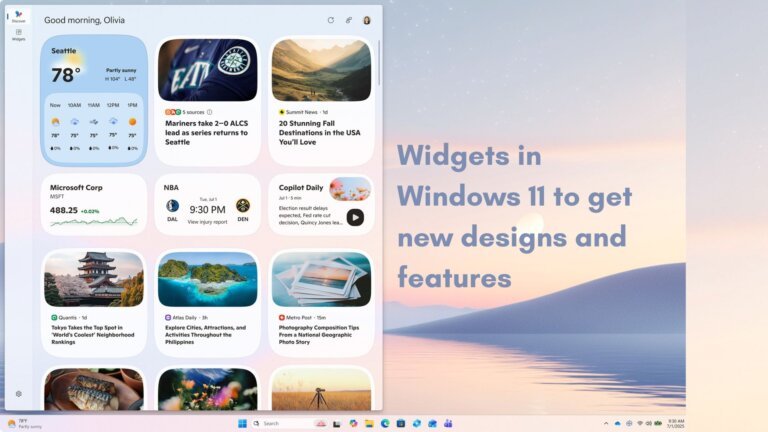 Microsoft won't give up on Windows 11's Widgets board as it gets another UI makeover