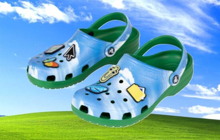 Microsoft's Windows XP Crocs are now officially a thing