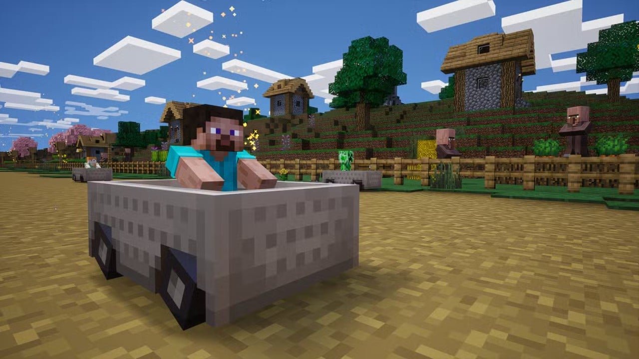 Minecraft Builds a Road to Sonic Racing: CrossWorlds on PS5, PS4 This Week