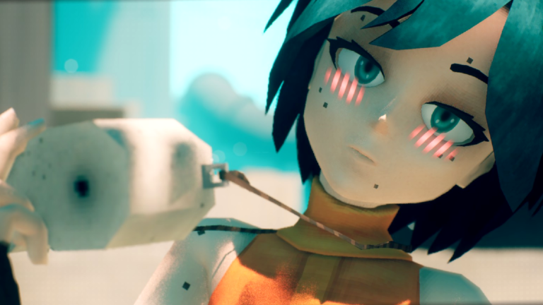 Motorslice is a shot of liquid nostalgia for the PS1-era action platformers I was too young to play—with a dash of Shadow of the Colossus in there for good measure