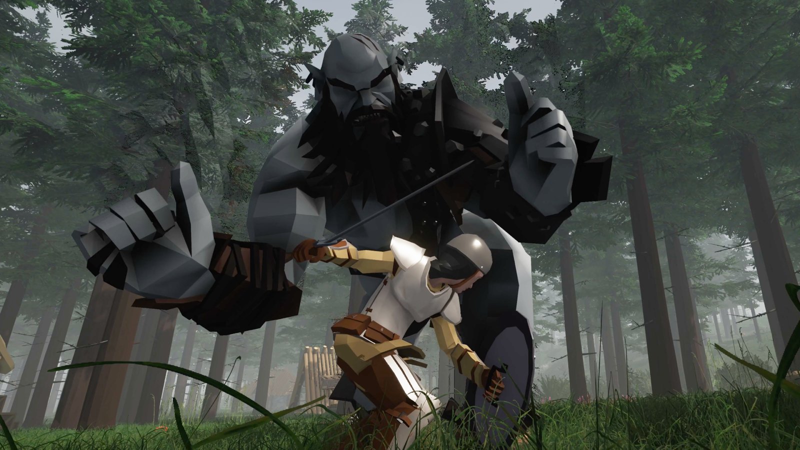 With the survival feel of Valheim and daunting dungeons, this medieval city builder finally has a release date