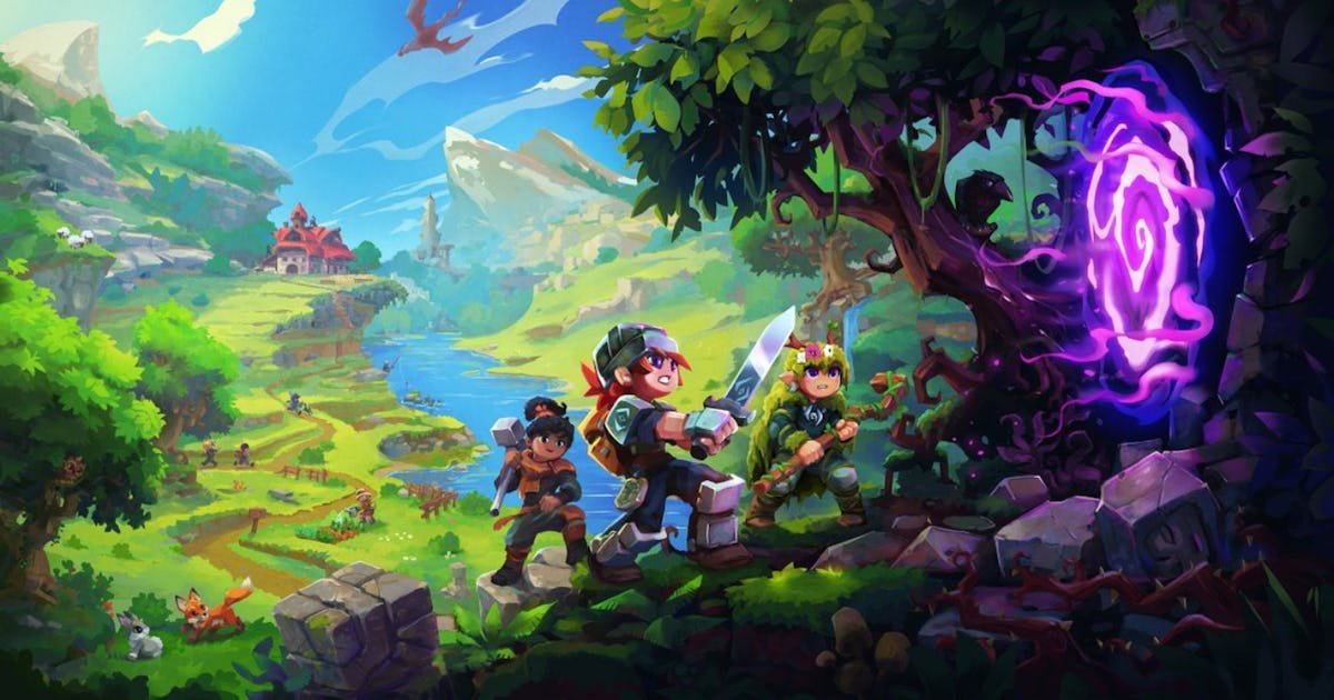 A 'Minecraft' Inspired Action RPG Just Returned From The Dead