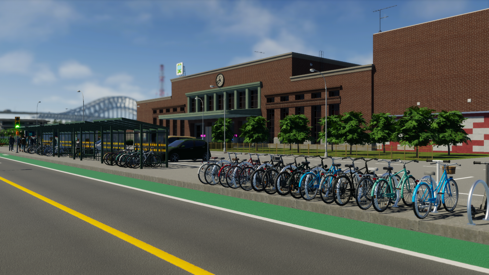 Cities: Skylines 2's bicycle update adds a lot more than just bikes, as Colossal Order prepares to hand over development to a new studio