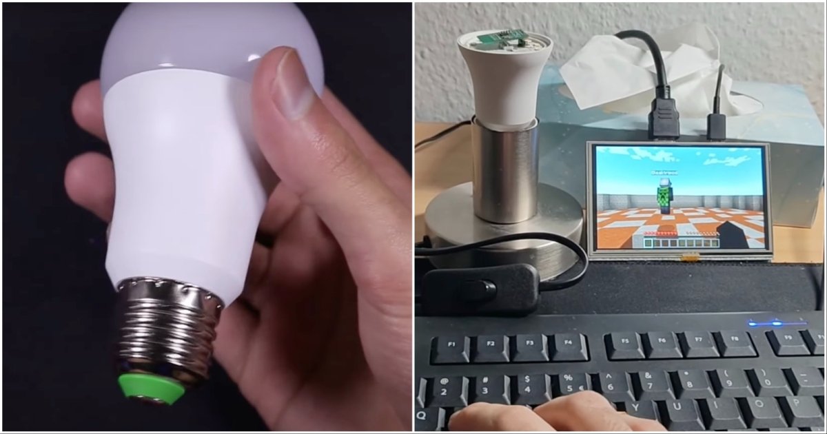 Developer Runs Minecraft On Smart Lightbulb