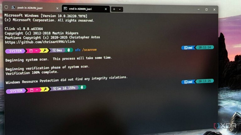 I gave Windows Command Prompt the "Pimp my Ride" treatment and it's so much fun now