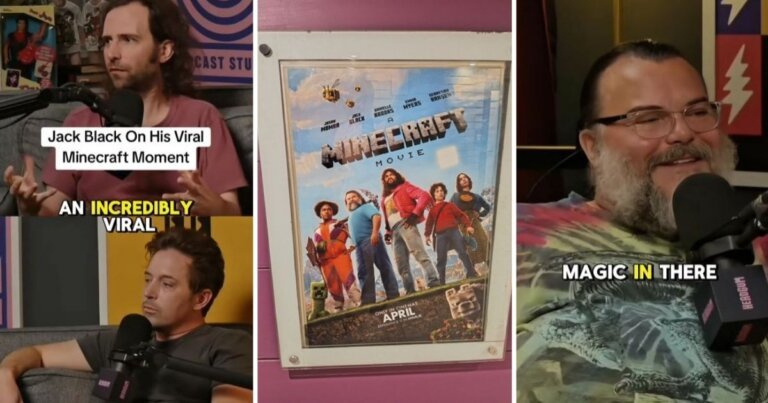 Jack Black Talks About What It Was Like Filming The Iconic And Insanely Viral Chicken Jockey Scene In The Minecraft Movie
